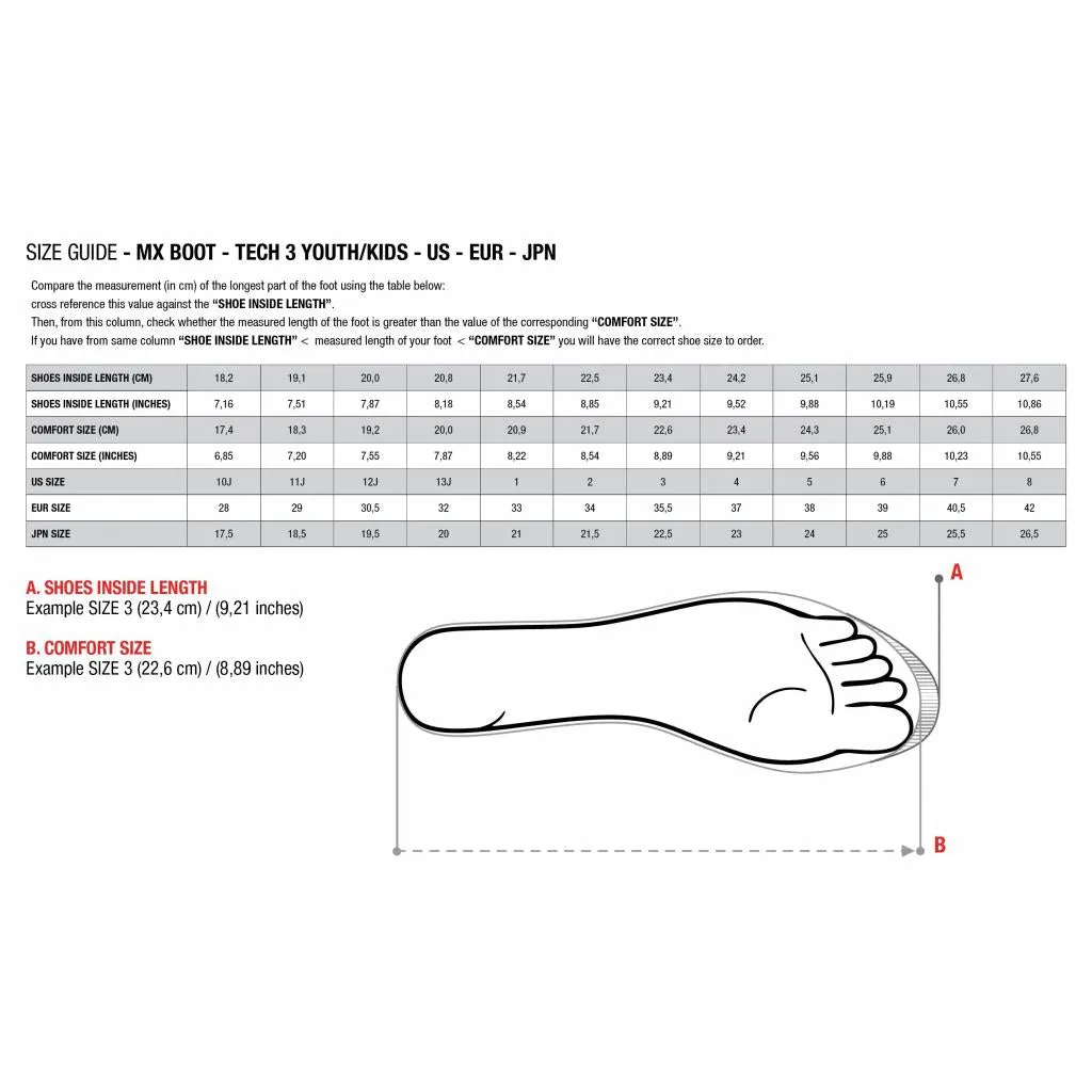 Alpinestars Tech 3S Youth Boots