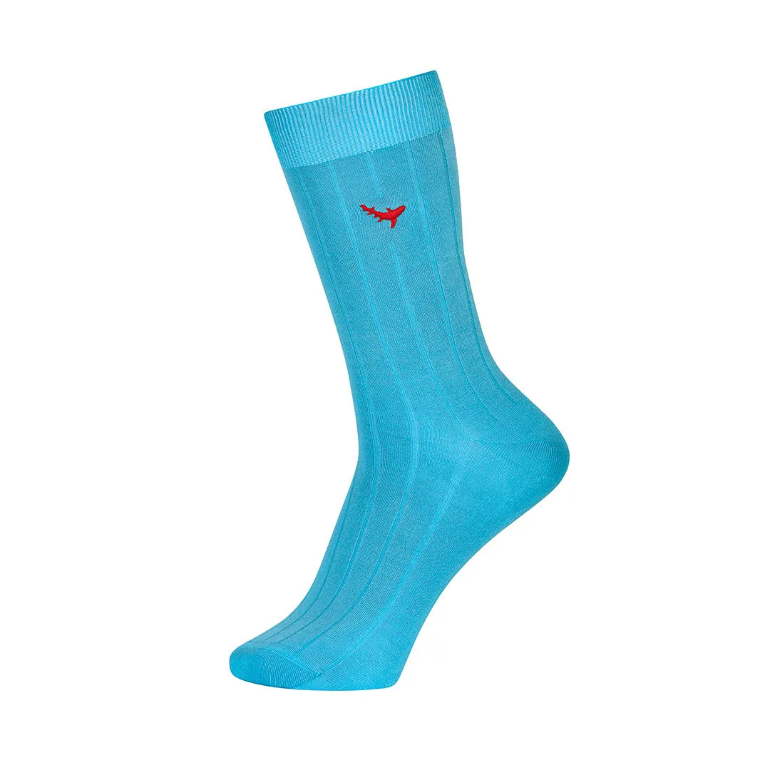 Arctic Frost Ribs-Crew Socks Bamboo Socks
