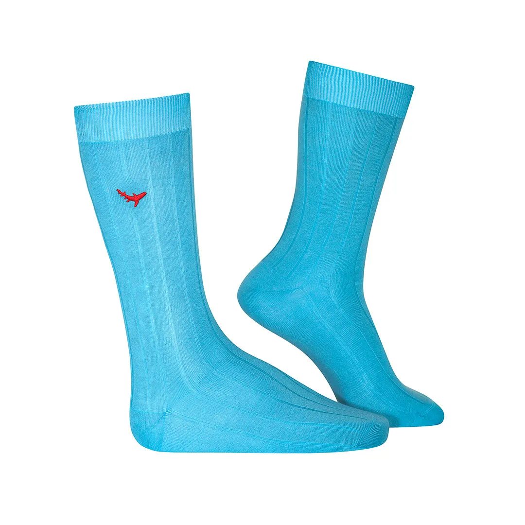 Arctic Frost Ribs-Crew Socks Bamboo Socks
