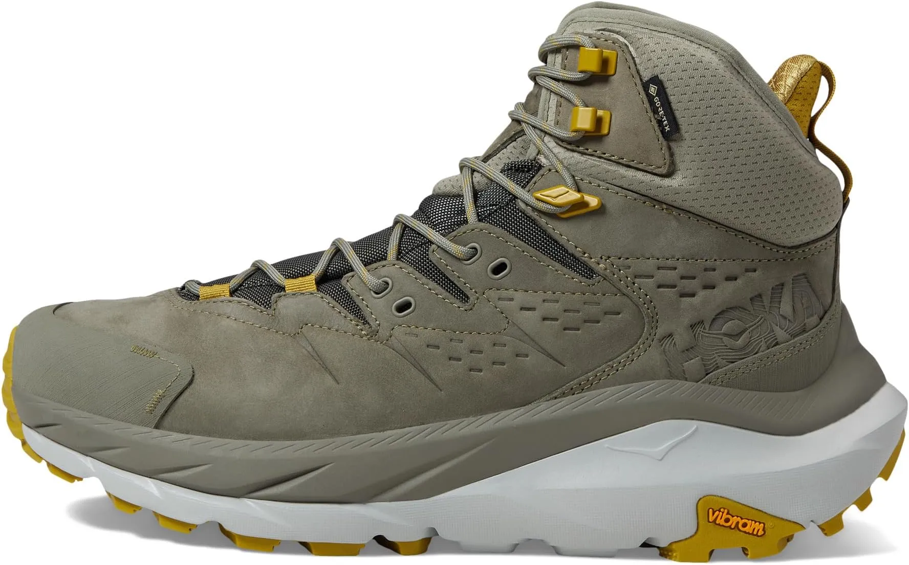 Kaha 2 GORE-TEX Hoka Climbing Shoes, Olive Haze/Mercury