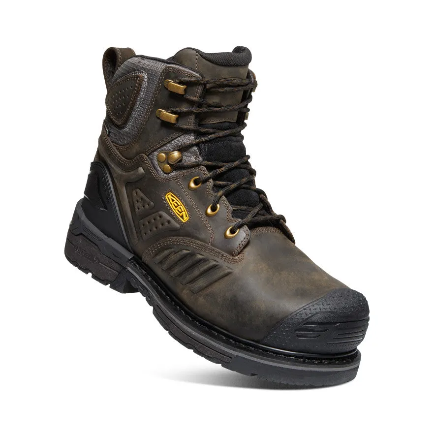 Men's Philadelphia 6" Waterproof Boot (Carbon Toe)  |  Cascade Brown/Black