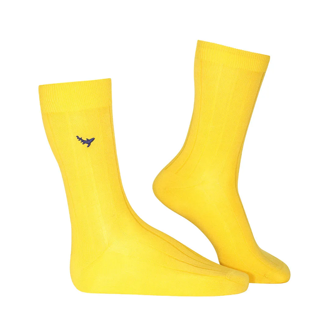 Sunflower Spark-Crew Socks Bamboo Socks