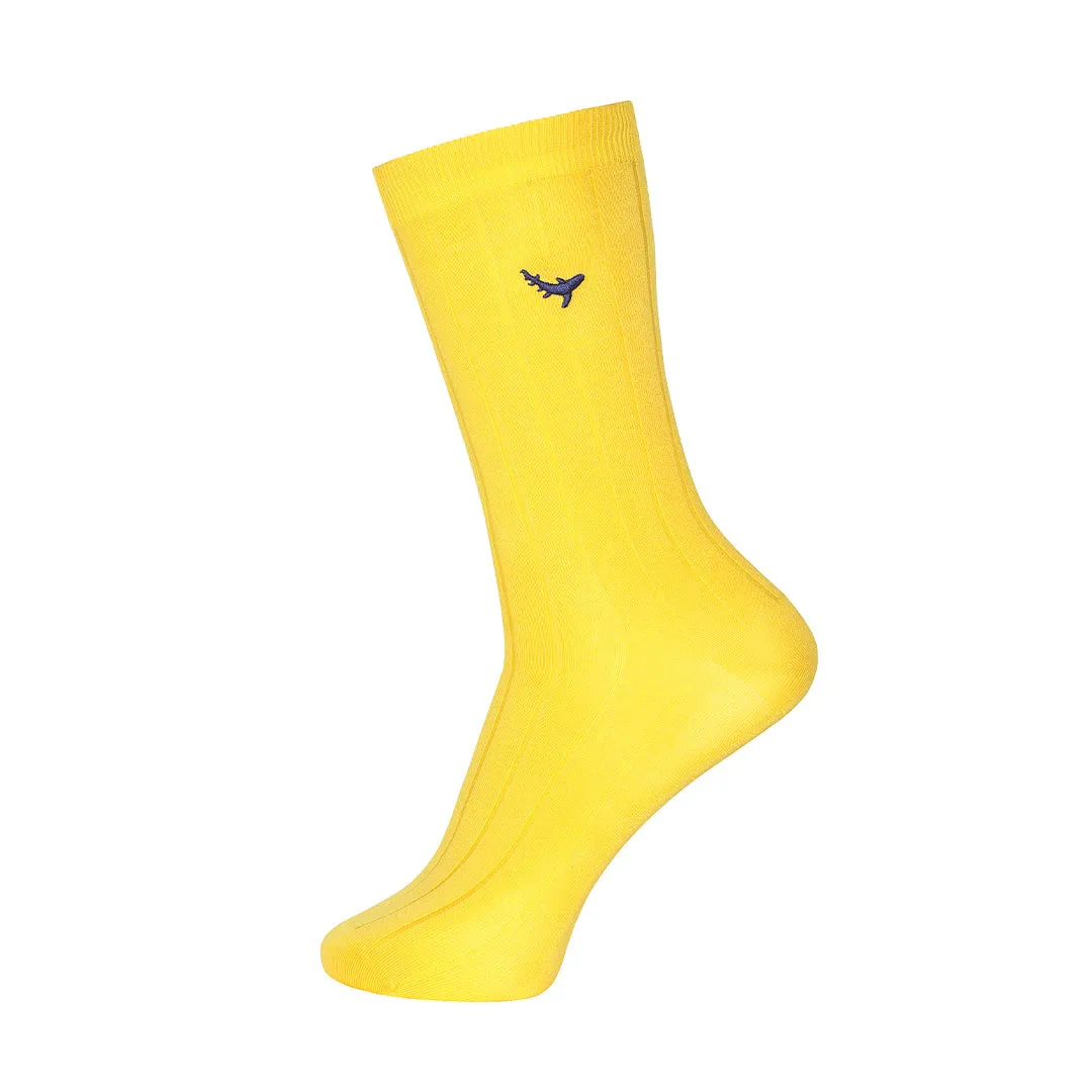 Sunflower Spark-Crew Socks Bamboo Socks